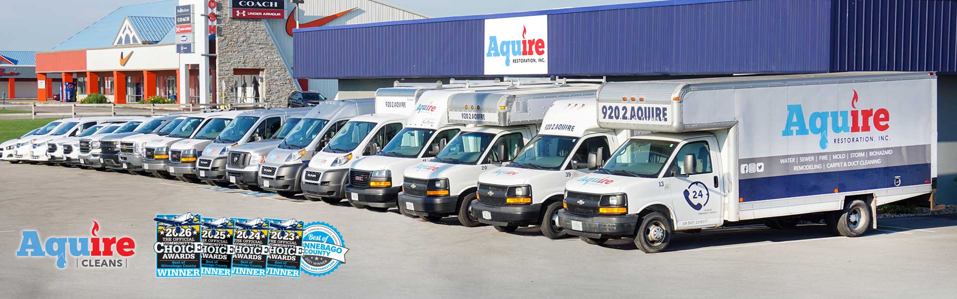 Aquire Cleans Fleet